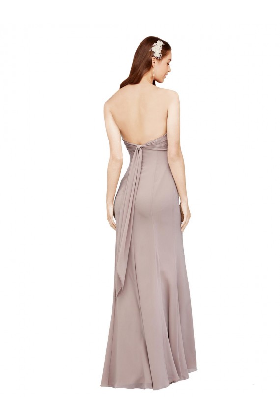 Black Off the Shoulder Sleeveless Mermaid Prom Dress / Bridesmaid Dress Windon