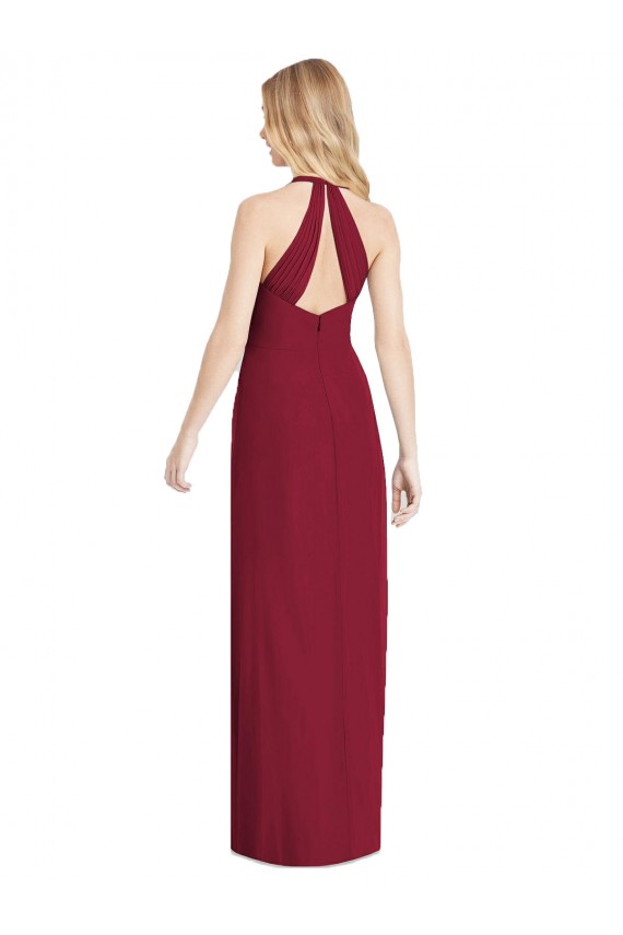 Desert Rose V-Neck Sleeveless Trumpet Formal Evening Gown / Bridesmaid Dress Windon