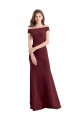 Burgundy Gold High Neck Sleeveless Sheath Prom Dress / Bridesmaid Dress Windon