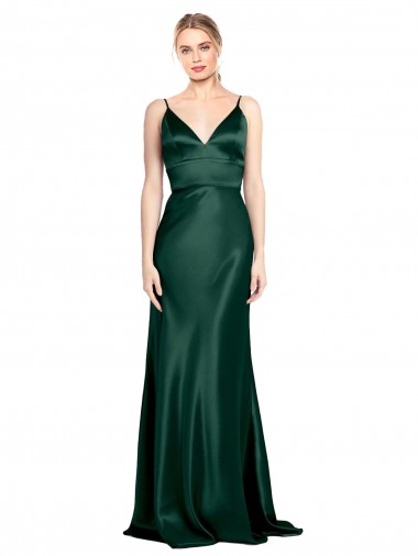 Hunter High Neck Sleeveless V-Back Sheath Formal Evening Gown / Prom Dress / Bridesmaid Dress Windon